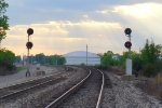 Westbound signals at NR Juction